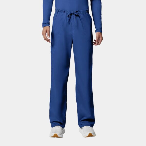 Unisex Drawstring 5-Pocket Cargo Scrub Pant Thumbnail