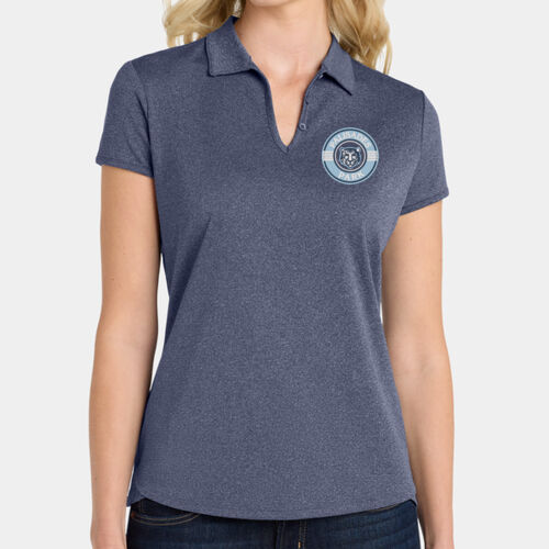 Women's Trace Heather Embroidered Polo Thumbnail