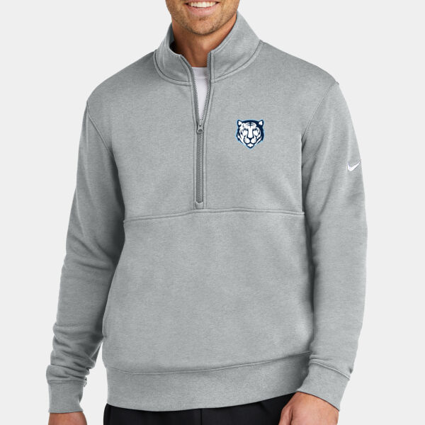Club Fleece Sleeve Swoosh Embroidered 1/2 Zip Thumbnail