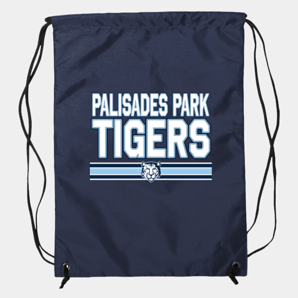Zippered Drawstring Backpack Thumbnail