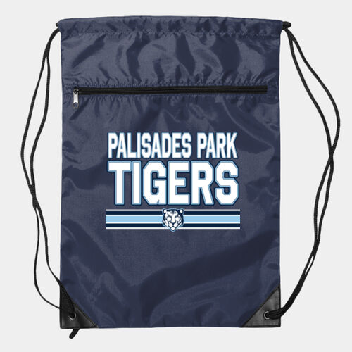 Zippered Drawstring Backpack Thumbnail