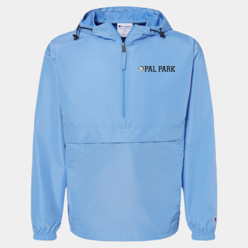 Hooded Packable Quarter-Zip Jacket Thumbnail