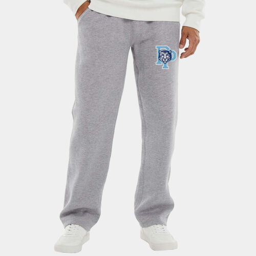 Embroidered - Premium Open-Bottom Sweatpants Thumbnail