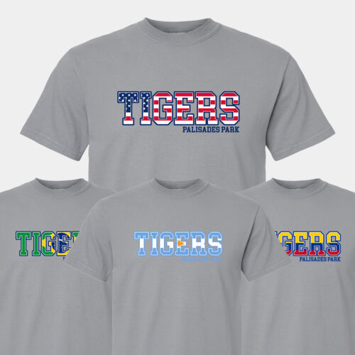 Custom Flag Garment-Dyed Heavyweight T-Shirt Thumbnail