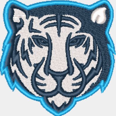 Tiger Head Embroidery Thumbnail